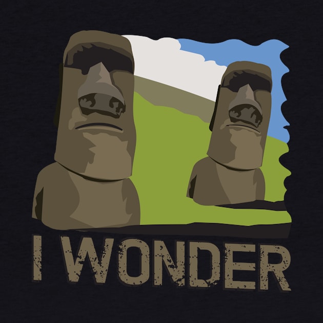 Easter island heads by mypointink